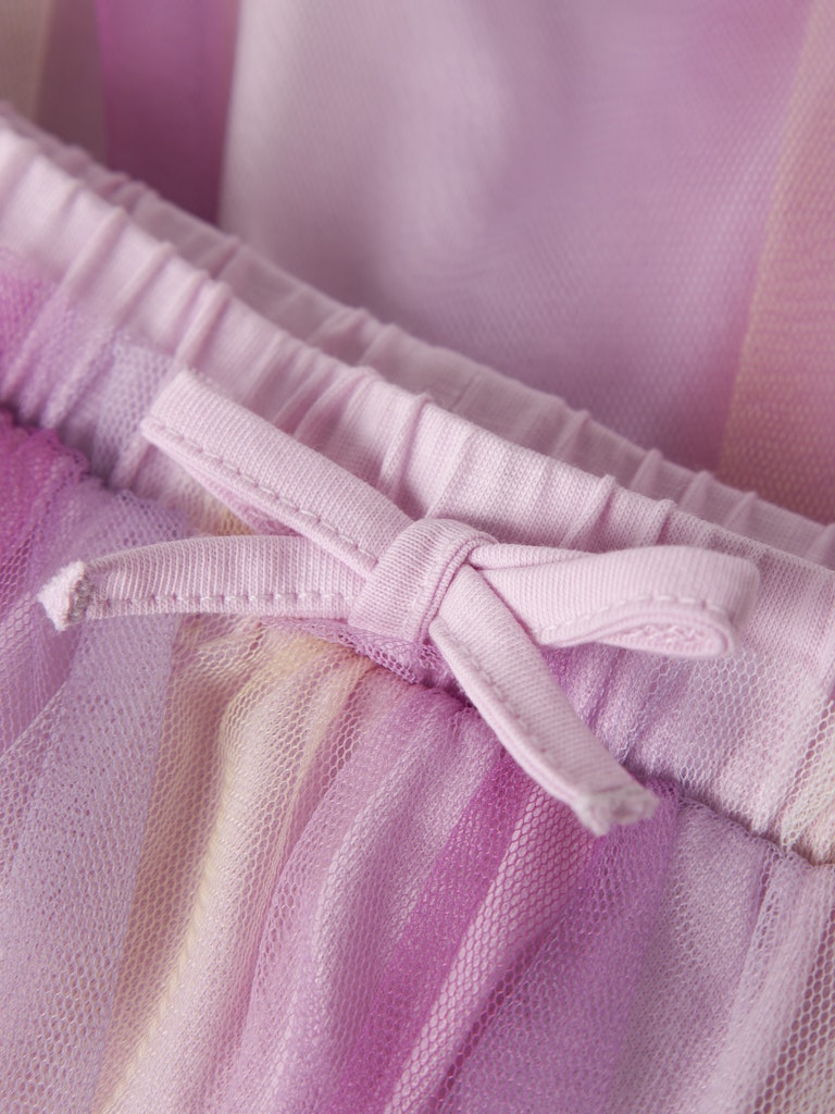 Tyllkjol Regnbågsfärgad Dotiana Rosa