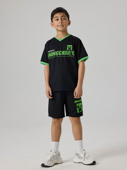 Shorts Minecraft Mali Poly Svart