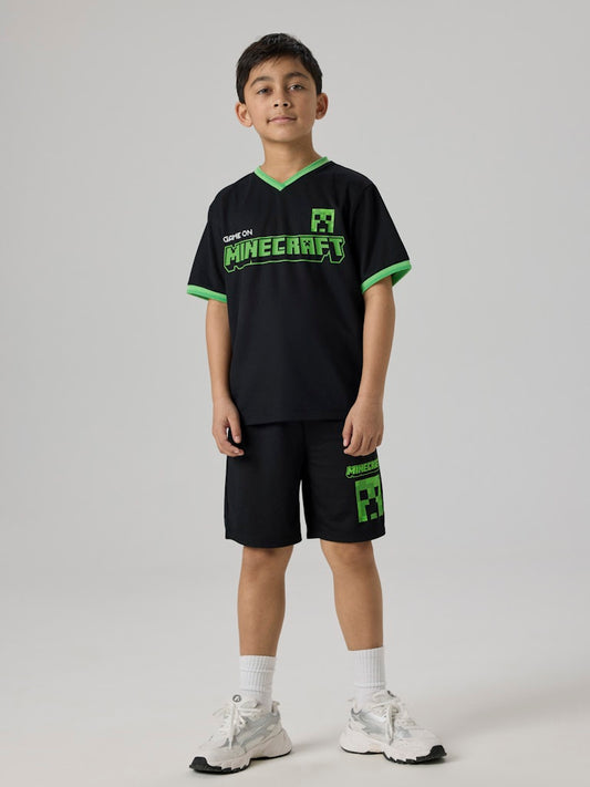 Shorts Minecraft Mali Poly Svart