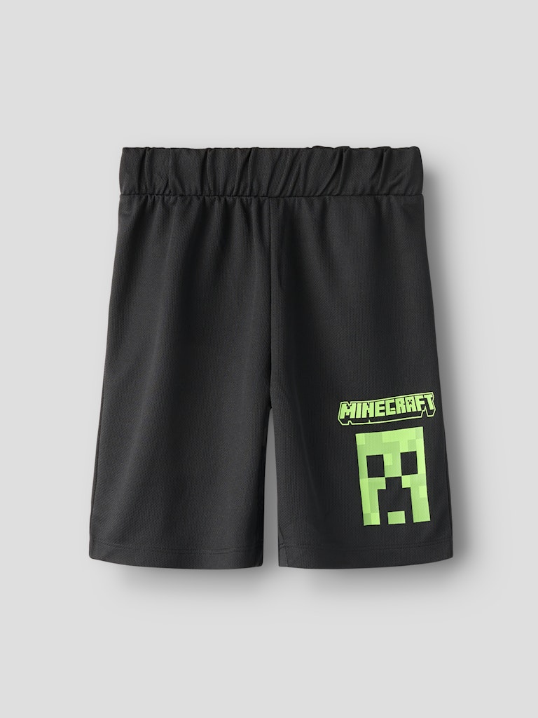 Shorts Minecraft Mali Poly Svart