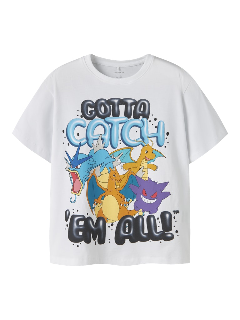 T-shirt Pokémon Kortärmad Majo Vit