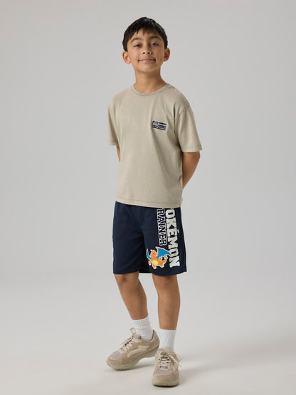 Shorts Pokémon Charizard Moris Poly Marinblå