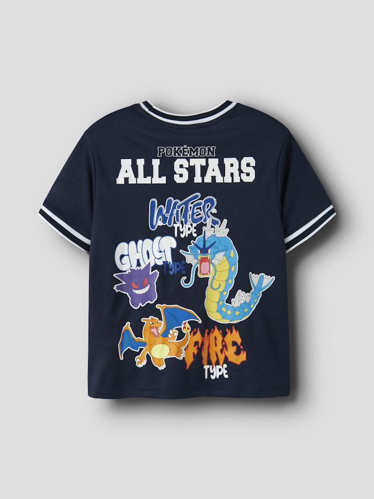 T-shirt Pokémon Charizard Moris Poly Marinblå