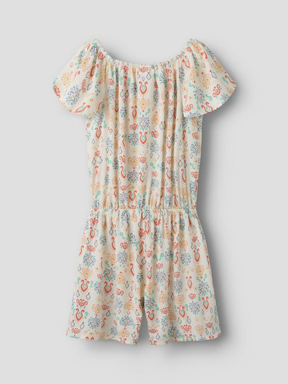 Byxdress Vinaya Mönstrad Vit