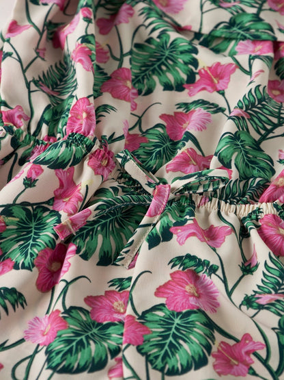 Byxdress Vinaya Mönstrad Beige