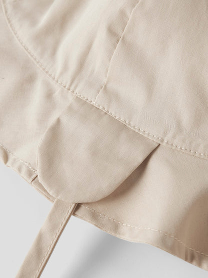 Solhatt UV-skydd Zilu Vävd Knytband Beige