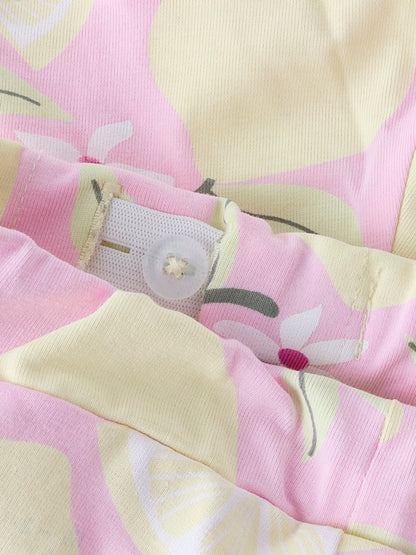 Shorts Citroner Filuaz Mönstrade Rosa