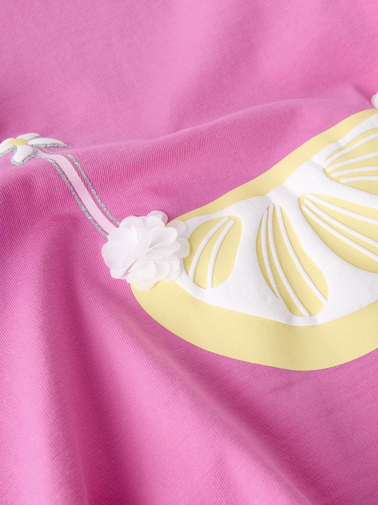 Topp Kortärmad Citron Ferntaz Rosa