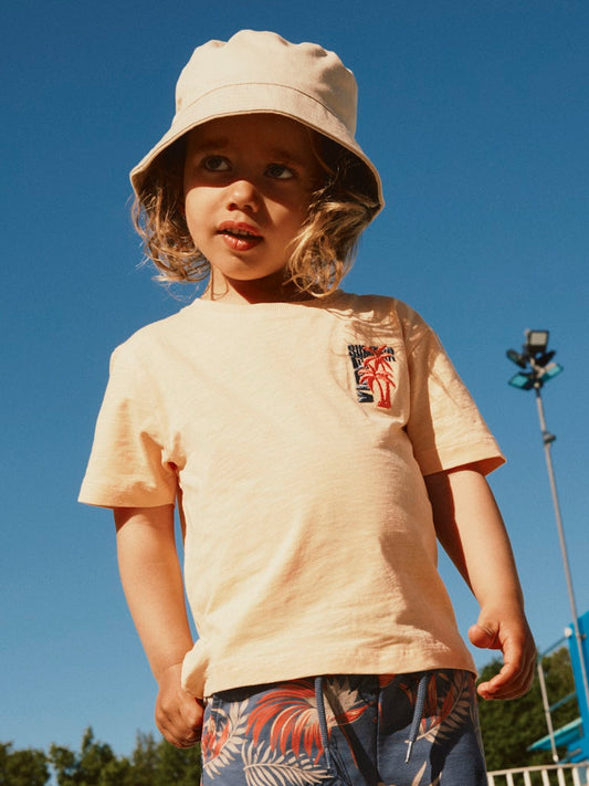 Kortärmad T-shirt Palm Flapz Orange