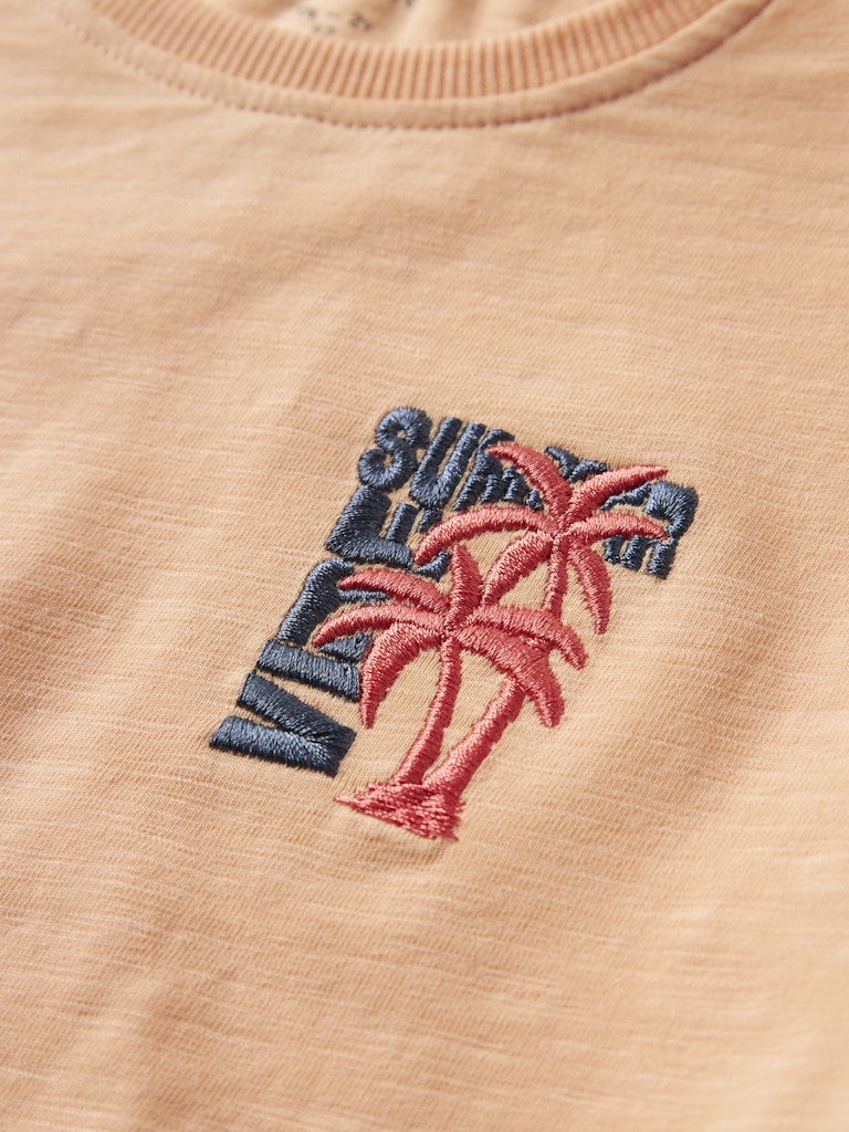 Kortärmad T-shirt Palm Flapz Orange