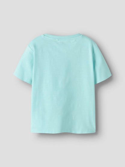 Kortärmad T-shirt Pelikan Flapz Turkos