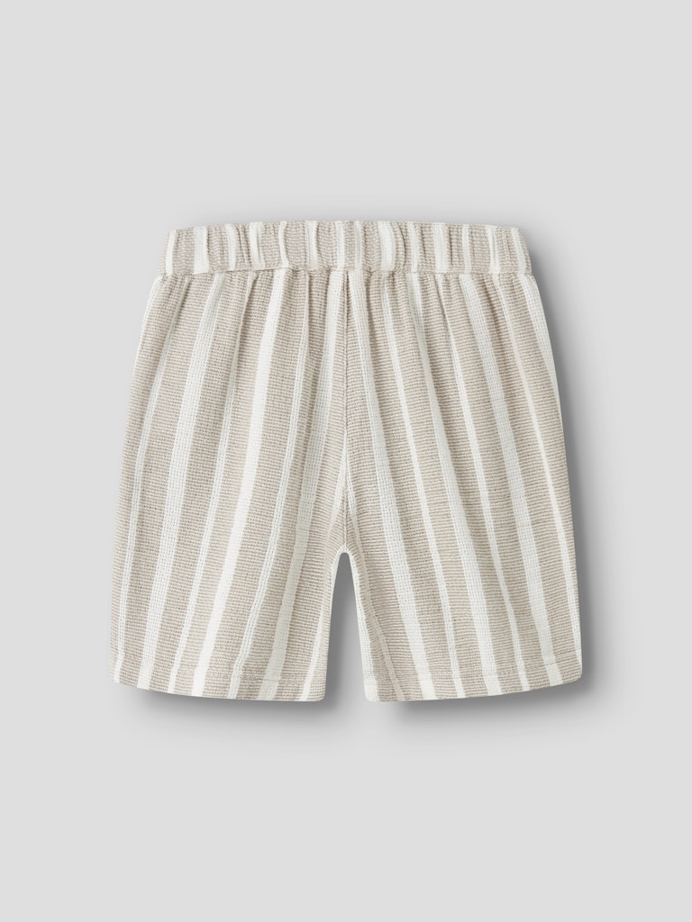 Shorts Foko Randiga Beige/Vit