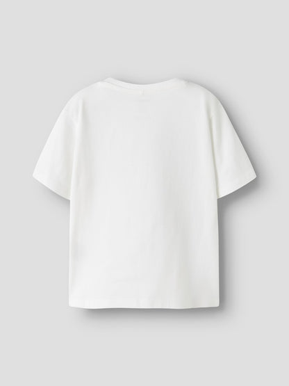 Kortärmad T-shirt Fågel Fopz Vit