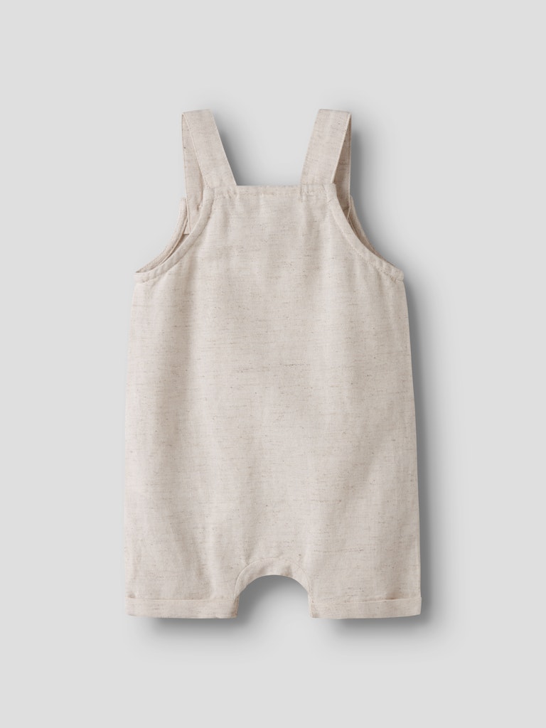 Hängselshorts Linne Faher Beige