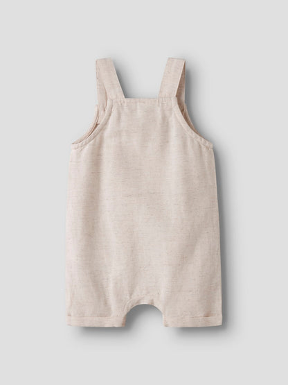 Hängselshorts Linne Faher Beige