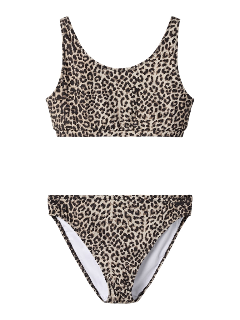 Bikini Zanimal Mönstrad Leo Beige