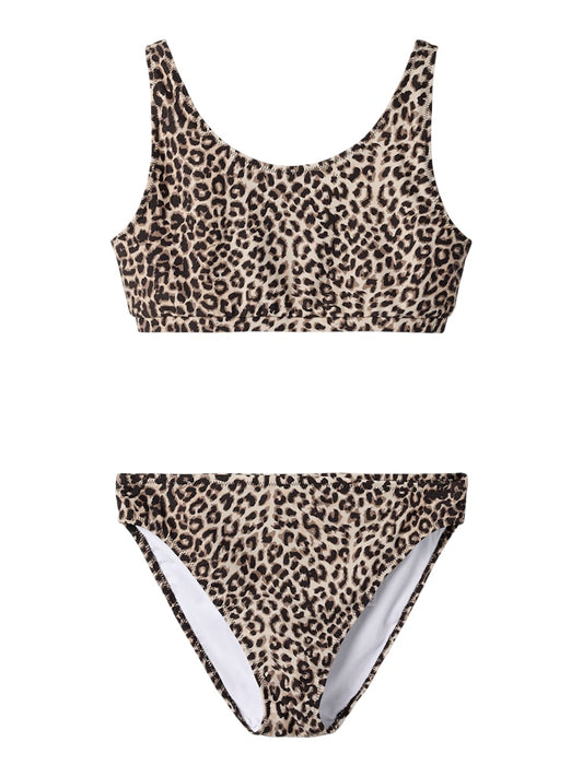 Bikini Zanimal Mönstrad Leo Beige