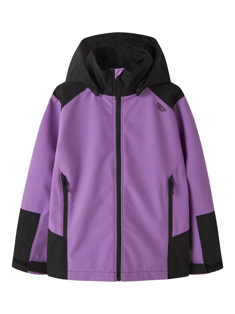 Jacka Softshell Alfa08 Tunn Vattentät Vindtät Andas Lila/Rosa
