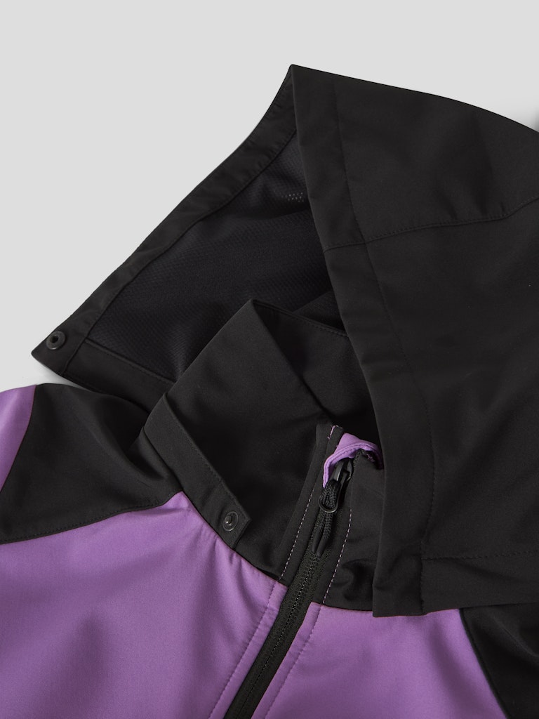 Jacka Softshell Alfa08 Tunn Vattentät Vindtät Andas Lila/Rosa