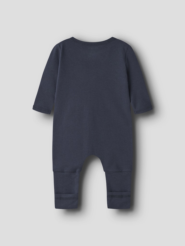 2-pack Pyjamas Brandbilar Dragkedja Blå/Grå