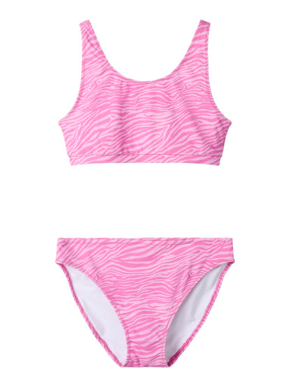 Bikini Zanimal Mönstrad Zebra Rosa