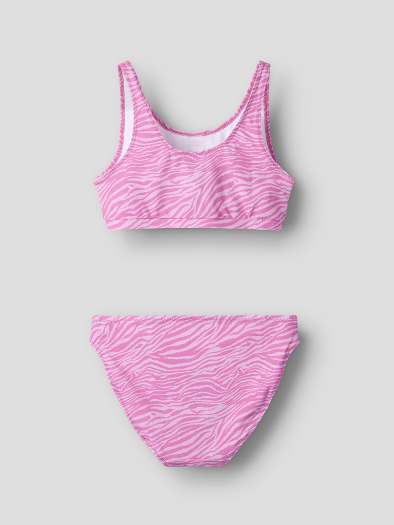 Bikini Zanimal Mönstrad Zebra Rosa