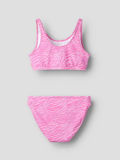 Bikini Zanimal Mönstrad Zebra Rosa