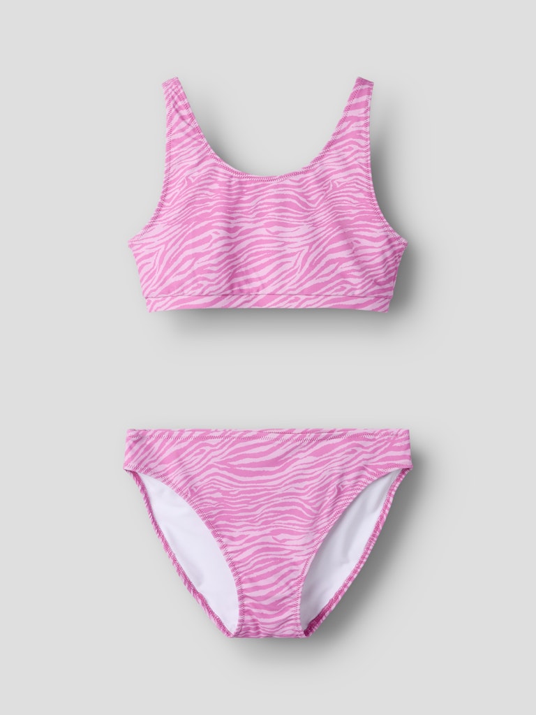 Bikini Zanimal Mönstrad Zebra Rosa
