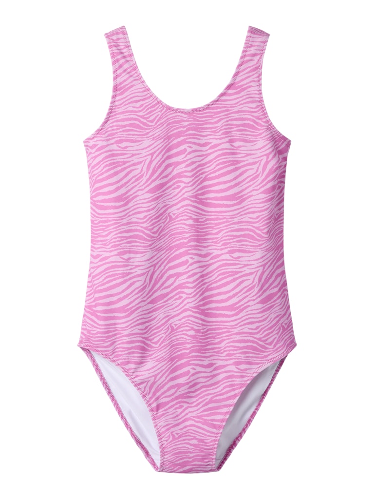 Baddräkt Zanimal Mönstrad Zebra Rosa