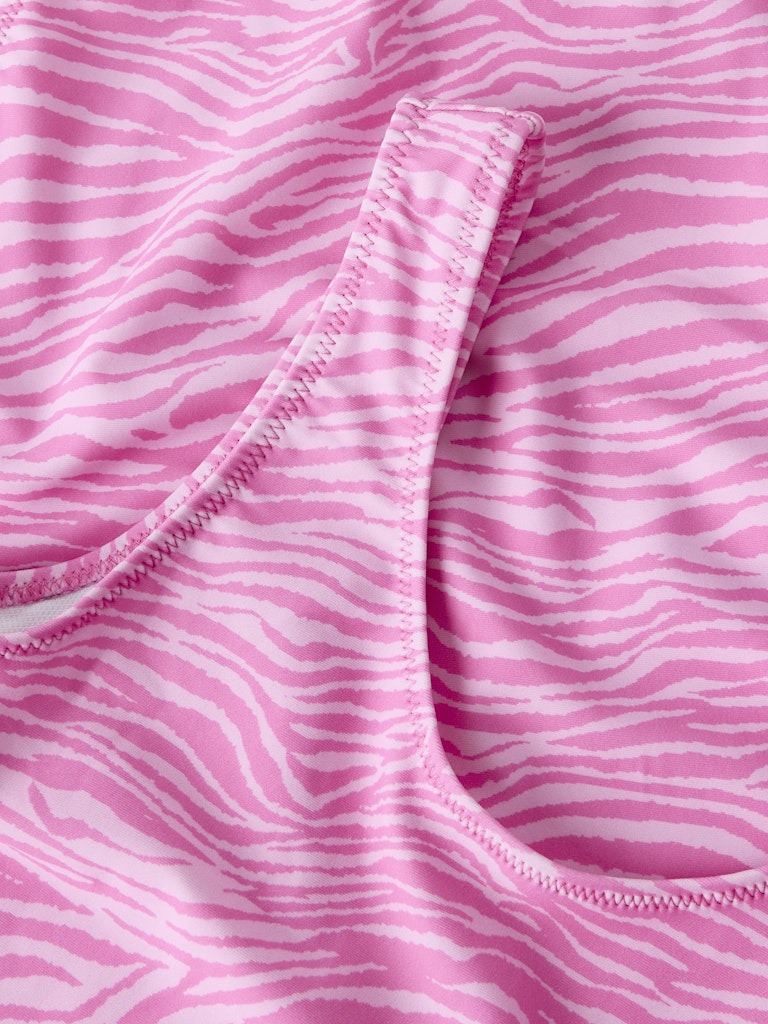 Baddräkt Zanimal Mönstrad Zebra Rosa