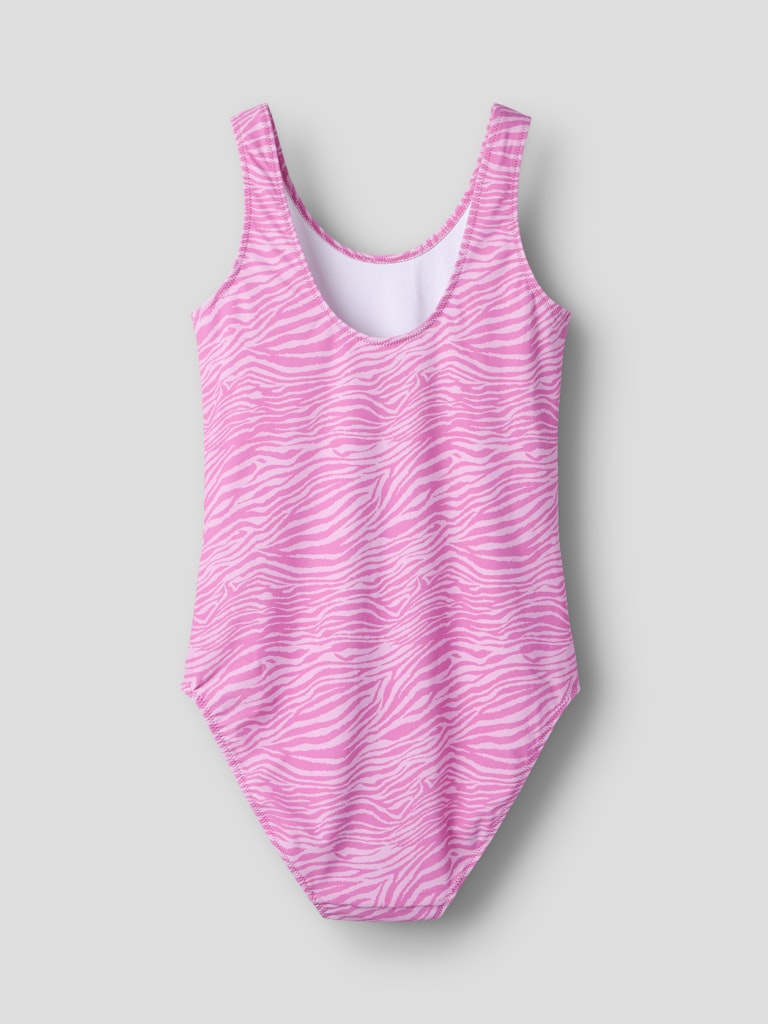 Baddräkt Zanimal Mönstrad Zebra Rosa