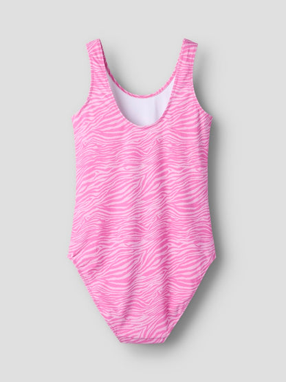 Baddräkt Zanimal Mönstrad Zebra Rosa