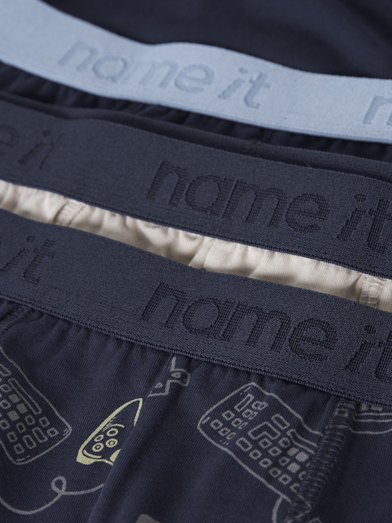 Kalsonger Boxer 3-Pack Game  Blå/Beige/Blå