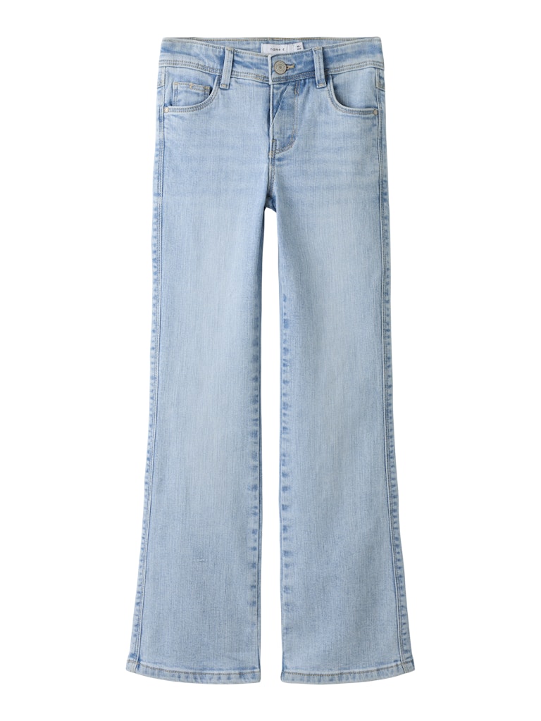 Bootcutjeans Polly Light Blue Bleached Denim