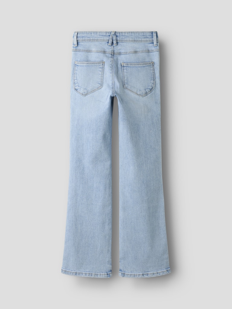Bootcutjeans Polly Light Blue Bleached Denim