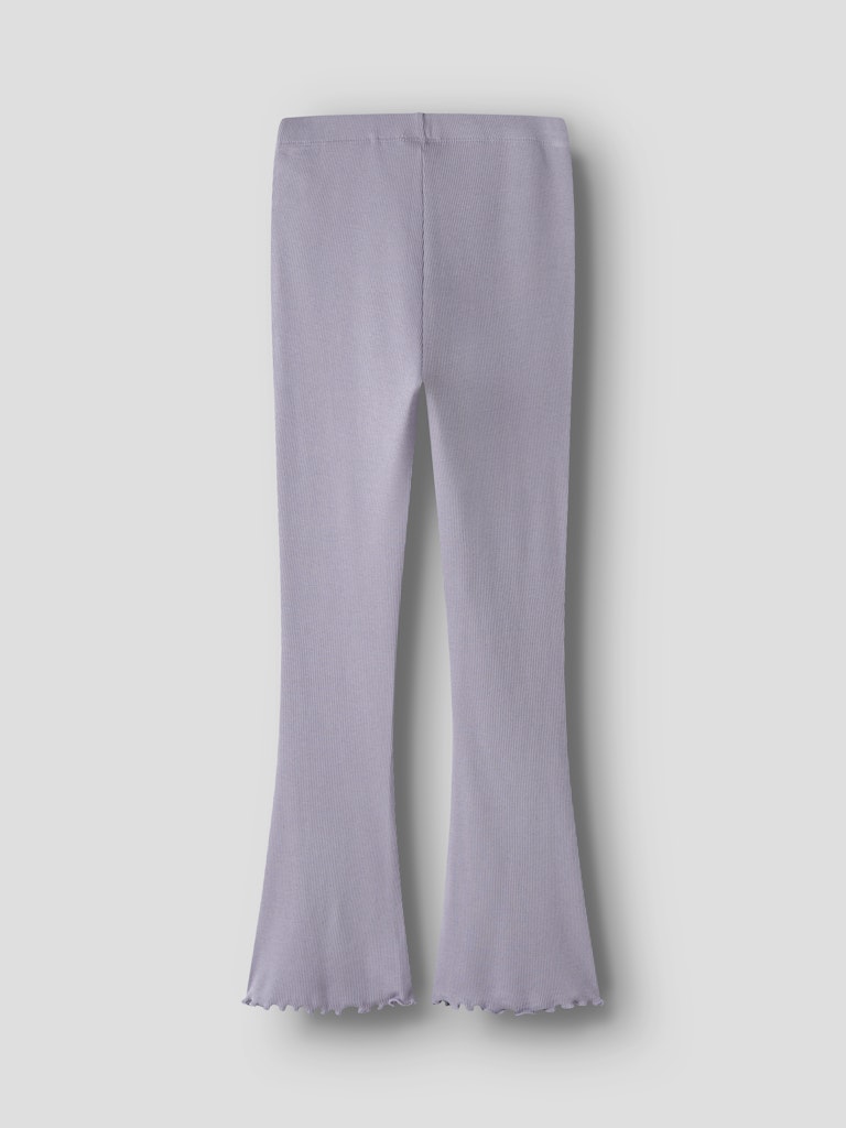 Bootcut Leggings/Byxa Nakal Ribbad Lila