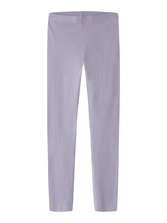 Legging Vivian Enfärgade Lila