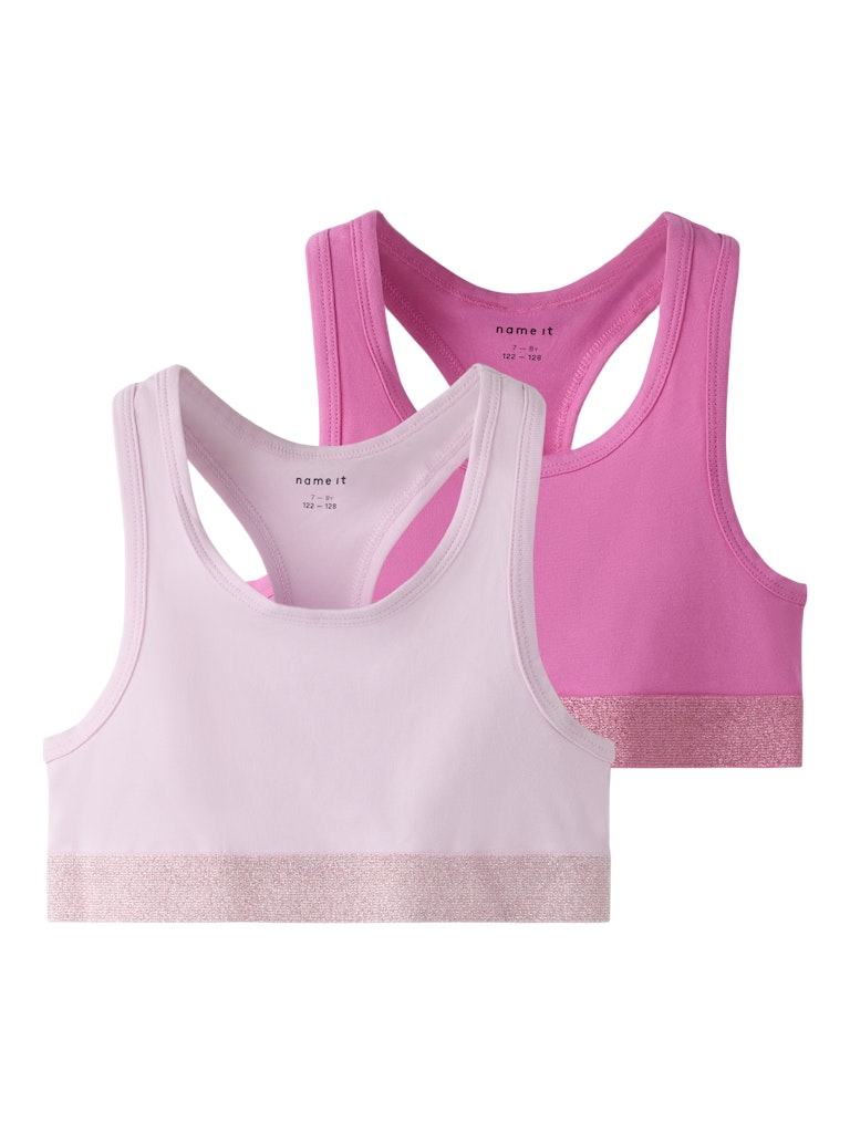 Topp 2-pack Rosa/Cerise