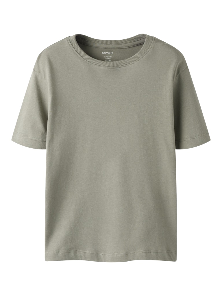 T-shirt Vobbo K Kortärmad Enfärgad Grön