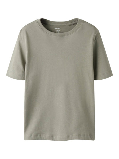 T-shirt Vobbo K Kortärmad Enfärgad Grön
