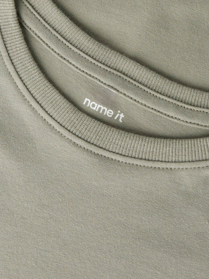 T-shirt Vobbo K Kortärmad Enfärgad Grön