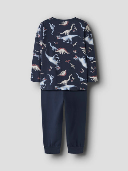 Pyjamas Dinosaurier Blå