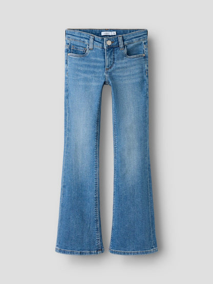 Bootcutjeans Polly Bakfickor Ficklock Brodyr Medium Blå