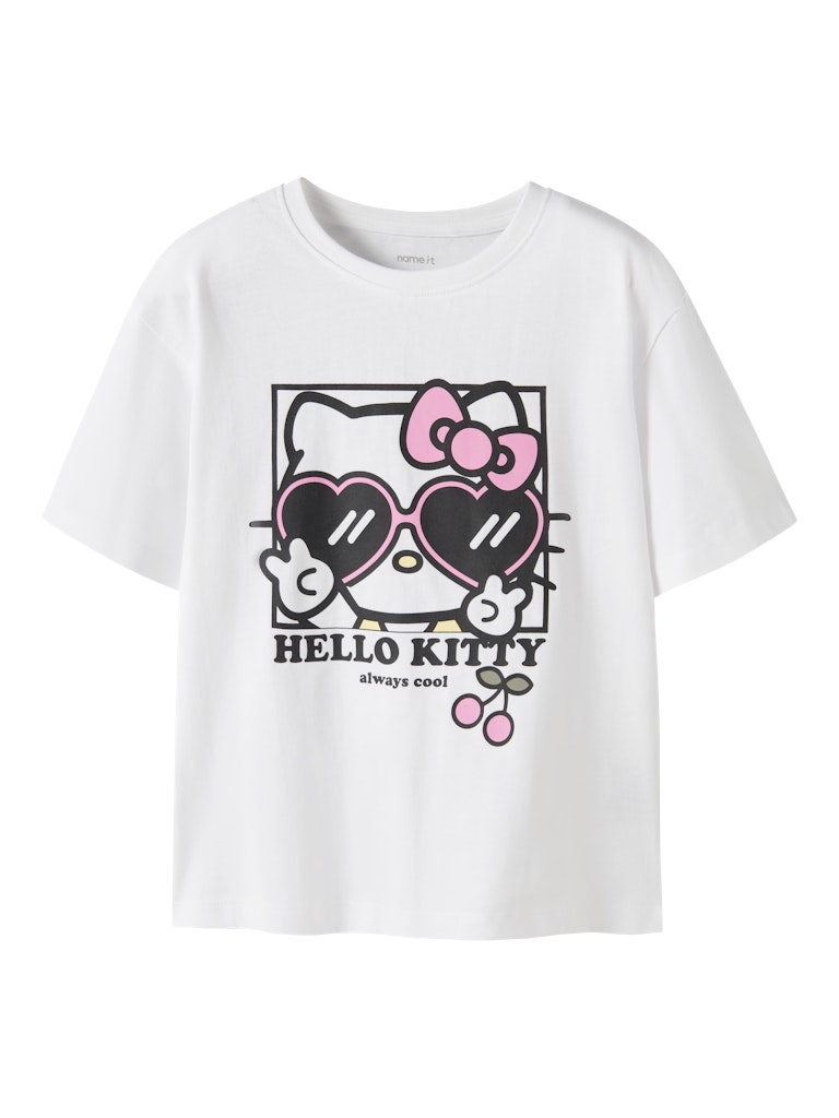 Topp Hello Kitty Kortärmad Afira Vit