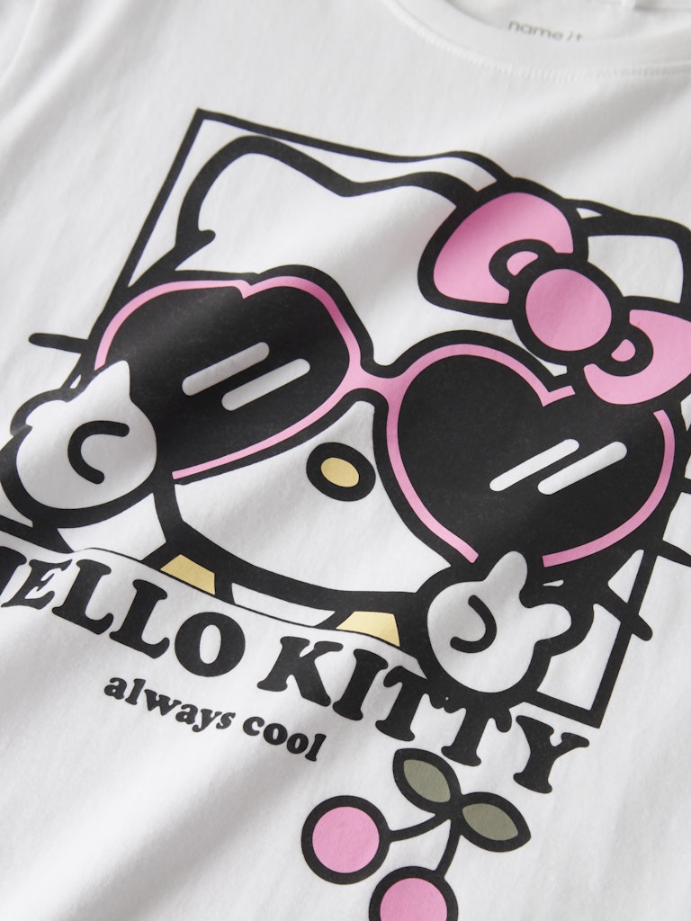 Topp Hello Kitty Kortärmad Afira Vit