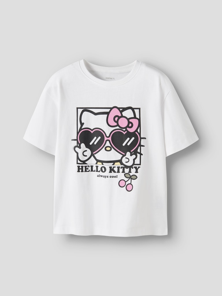 Topp Hello Kitty Kortärmad Afira Vit