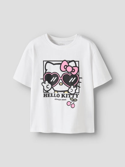 Topp Hello Kitty Kortärmad Afira Vit