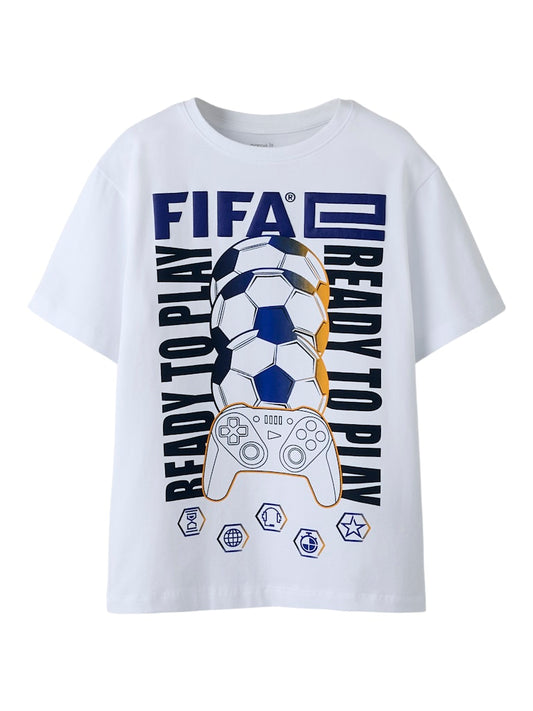 T-shirt Fifa Kortärmad Fotboll Vit