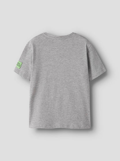 T-shirt Minecraft Kortärmad Mykin Grå