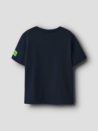 T-shirt Minecraft Kortärmad Mykin Blå